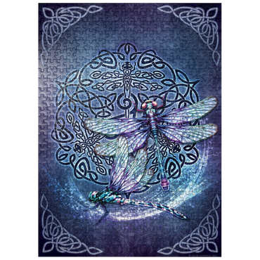 puzzleplate Celtic Dragonfly 500 Jigsaw Puzzle