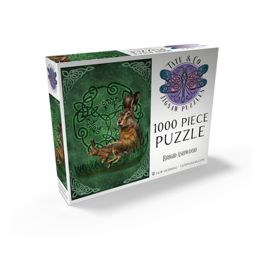 Celtic Hare 1000 Jigsaw Puzzle box view2