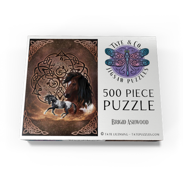 Celtic Horse 500 Jigsaw Puzzle box view3