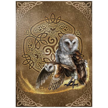 puzzleplate Celtic Owl 1000 Jigsaw Puzzle