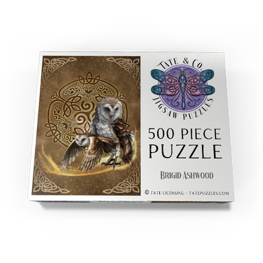 Celtic Owl 500 Jigsaw Puzzle box view3