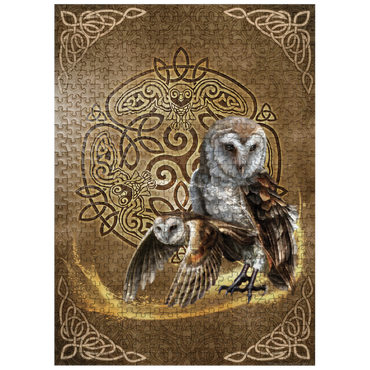 puzzleplate Celtic Owl 500 Jigsaw Puzzle
