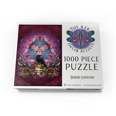 Celtic Morrigan's Raven 1000 Jigsaw Puzzle box view3