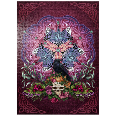 puzzleplate Celtic Morrigan's Raven 500 Jigsaw Puzzle
