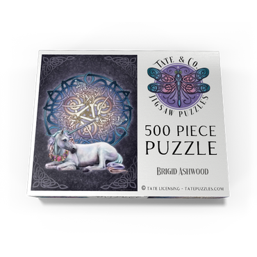 Celtic Unicorn 500 Jigsaw Puzzle box view3