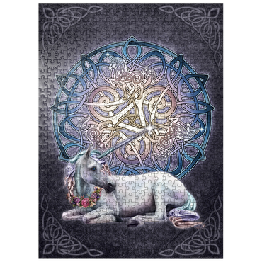 puzzleplate Celtic Unicorn 500 Jigsaw Puzzle