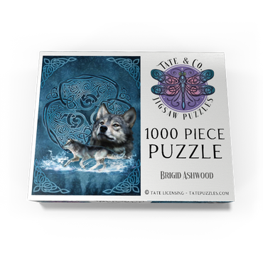 Celtic Wolf 1000 Jigsaw Puzzle box view3