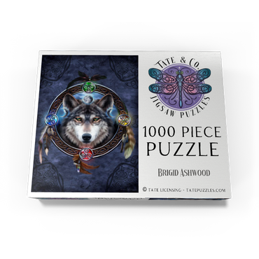 Celtic Wolf Guide 1000 Jigsaw Puzzle box view3
