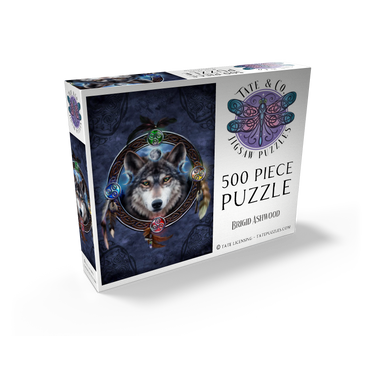 Celtic Wolf Guide 500 Jigsaw Puzzle box view2