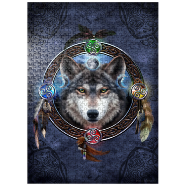 puzzleplate Celtic Wolf Guide 500 Jigsaw Puzzle