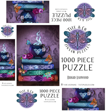 Witch's Brew 1000 Jigsaw Puzzle box 3D Modell