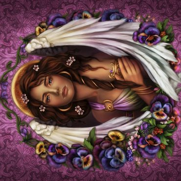 Pansy Angel 500 Jigsaw Puzzle 3D Modell