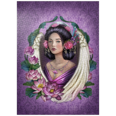 puzzleplate Lotus Angel 1000 Jigsaw Puzzle