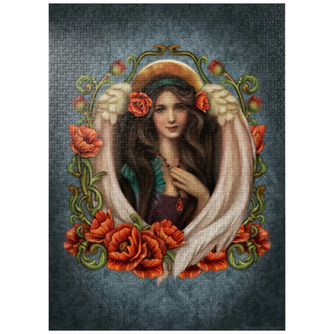 puzzleplate Poppy Angel 1000 Jigsaw Puzzle