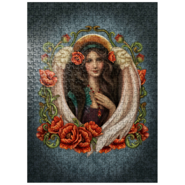 puzzleplate Poppy Angel 500 Jigsaw Puzzle