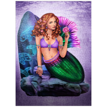 puzzleplate Celtic Stone Mermaid 1000 Jigsaw Puzzle
