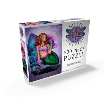 Celtic Stone Mermaid 500 Jigsaw Puzzle box view2