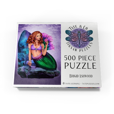 Celtic Stone Mermaid 500 Jigsaw Puzzle box view3