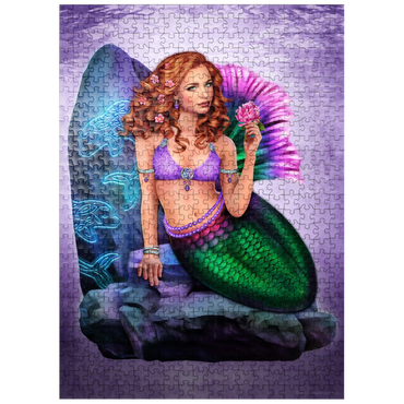 puzzleplate Celtic Stone Mermaid 500 Jigsaw Puzzle
