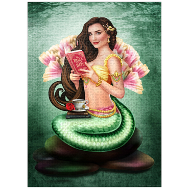 puzzleplate Book Lover Mermaid 1000 Jigsaw Puzzle