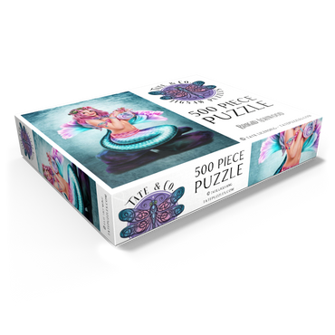 Spring Flowers Mermaid 500 Jigsaw Puzzle box view1