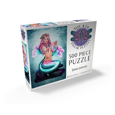 Spring Flowers Mermaid 500 Jigsaw Puzzle box view2