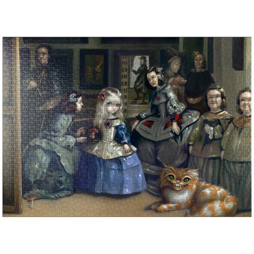 puzzleplate Alice and Las Meninas 1000 Jigsaw Puzzle