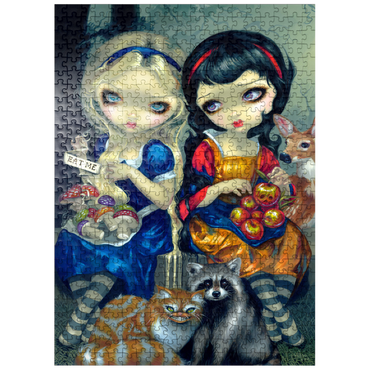 puzzleplate Alice and Snow White 500 Jigsaw Puzzle