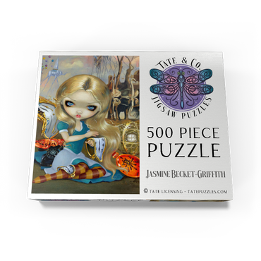 Alice in a Dali Dream 500 Jigsaw Puzzle box view3