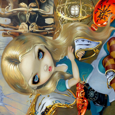 Alice in a Dali Dream 500 Jigsaw Puzzle 3D Modell