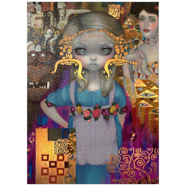 puzzleplate Alice in a Klimt Dream 1000 Jigsaw Puzzle