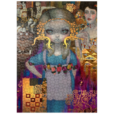 puzzleplate Alice in a Klimt Dream 500 Jigsaw Puzzle