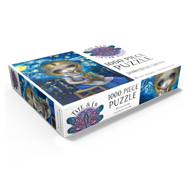Alice in a Van Gogh Nocturne 1000 Jigsaw Puzzle box view1