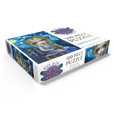 Alice in a Van Gogh Nocturne 500 Jigsaw Puzzle box view1