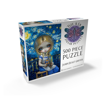 Alice in a Van Gogh Nocturne 500 Jigsaw Puzzle box view2