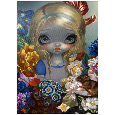 puzzleplate Alice with the Dormouse 1000 Jigsaw Puzzle