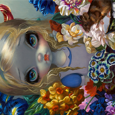 Alice with the Dormouse 1000 Jigsaw Puzzle 3D Modell