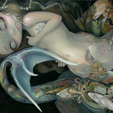 Arcimboldo Mermaid 1000 Jigsaw Puzzle 3D Modell