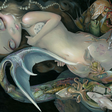 Arcimboldo Mermaid 500 Jigsaw Puzzle 3D Modell