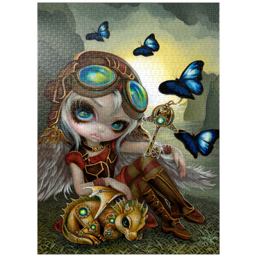 puzzleplate Clockwork Dragonling 1000 Jigsaw Puzzle