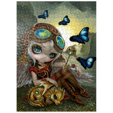 puzzleplate Clockwork Dragonling 500 Jigsaw Puzzle