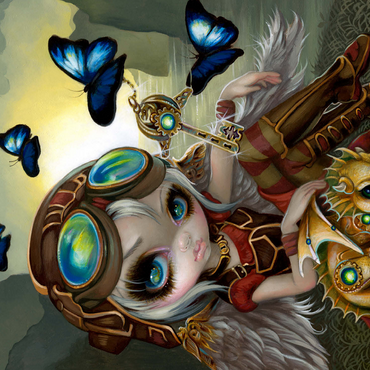 Clockwork Dragonling 500 Jigsaw Puzzle 3D Modell