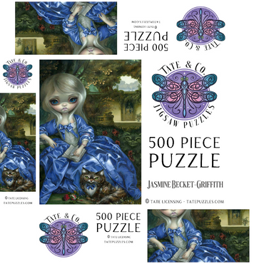 Daydreaming Wonderland 500 Jigsaw Puzzle box 3D Modell