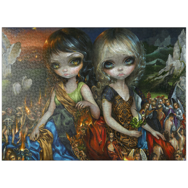 puzzleplate Dress of Sinners, Dress of Saints 1000 Jigsaw Puzzle