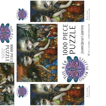 Dress of Sinners, Dress of Saints 1000 Jigsaw Puzzle box 3D Modell