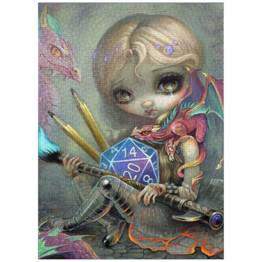 puzzleplate Chasing Dragons 1000 Jigsaw Puzzle