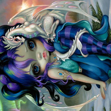 Frost Dragonling 500 Jigsaw Puzzle 3D Modell