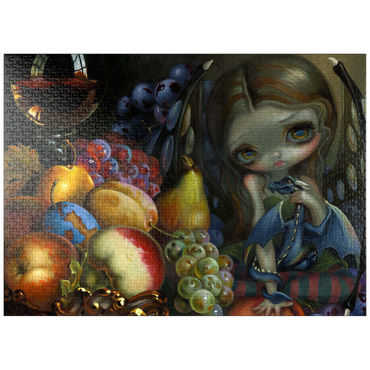 puzzleplate Fruit Dragonling 1000 Jigsaw Puzzle