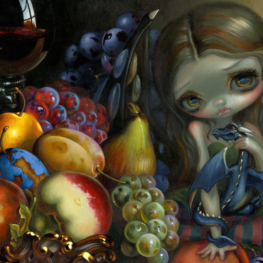 Fruit Dragonling 1000 Jigsaw Puzzle 3D Modell