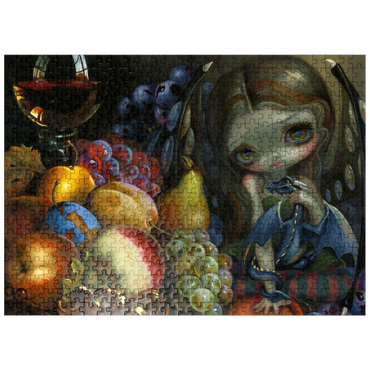puzzleplate Fruit Dragonling 500 Jigsaw Puzzle